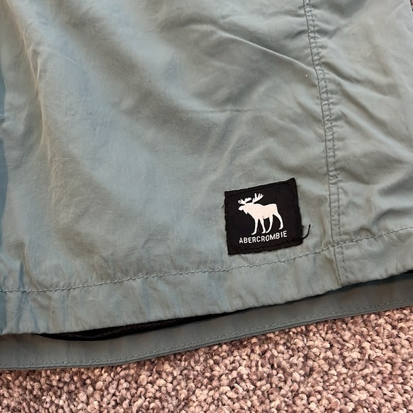 Abercrombie kids safe green drawstring shorts size 13/14 - Picture 2 of 8